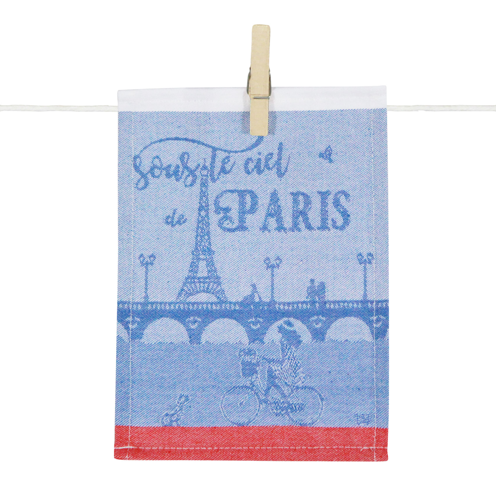 sous le ciel de paris mini serviette