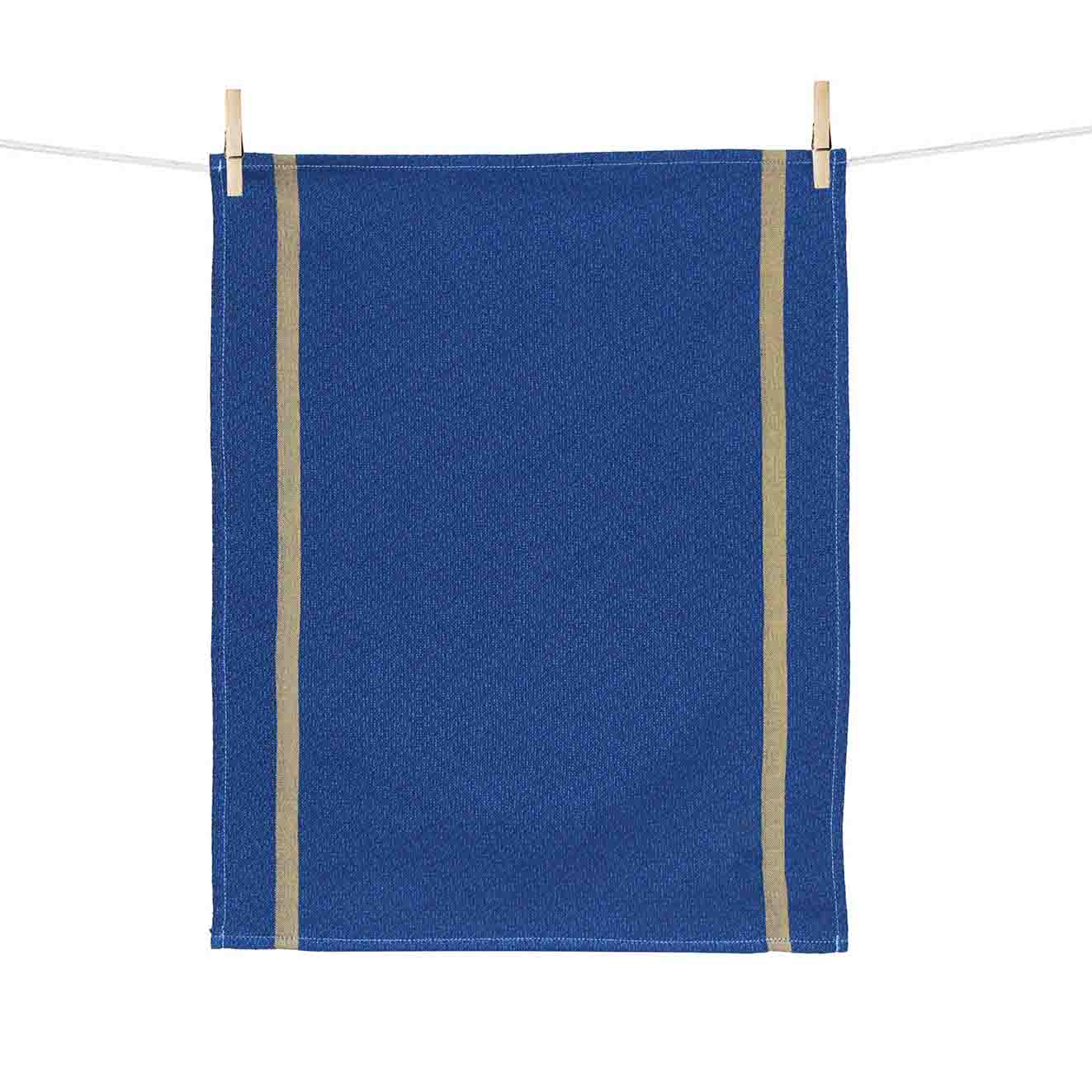 essuie-mains Colorama bleu canardlinge basque