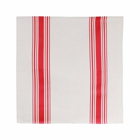 SERVIETTE COUTIL ROUGE