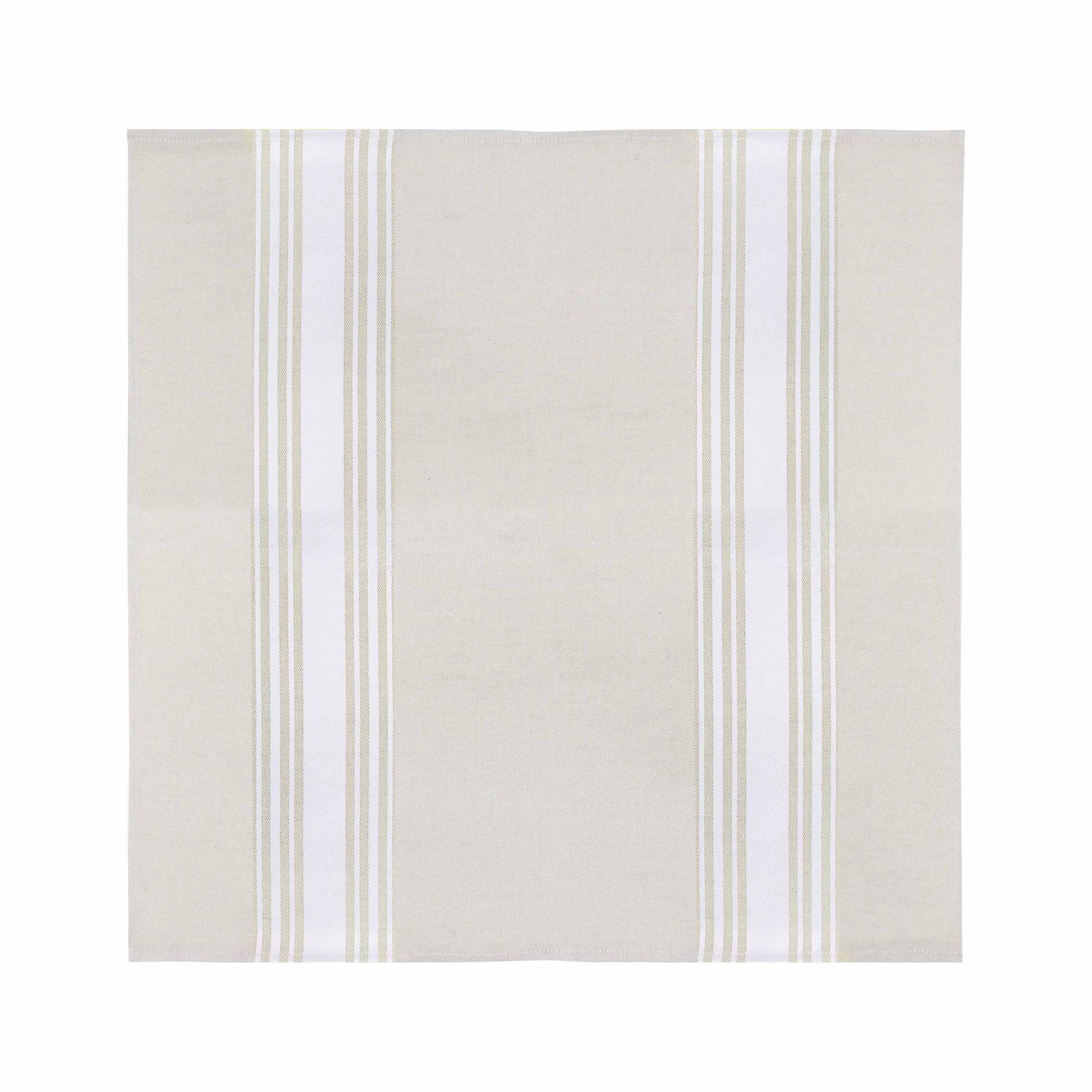SERVIETTE COUTIL BLANC