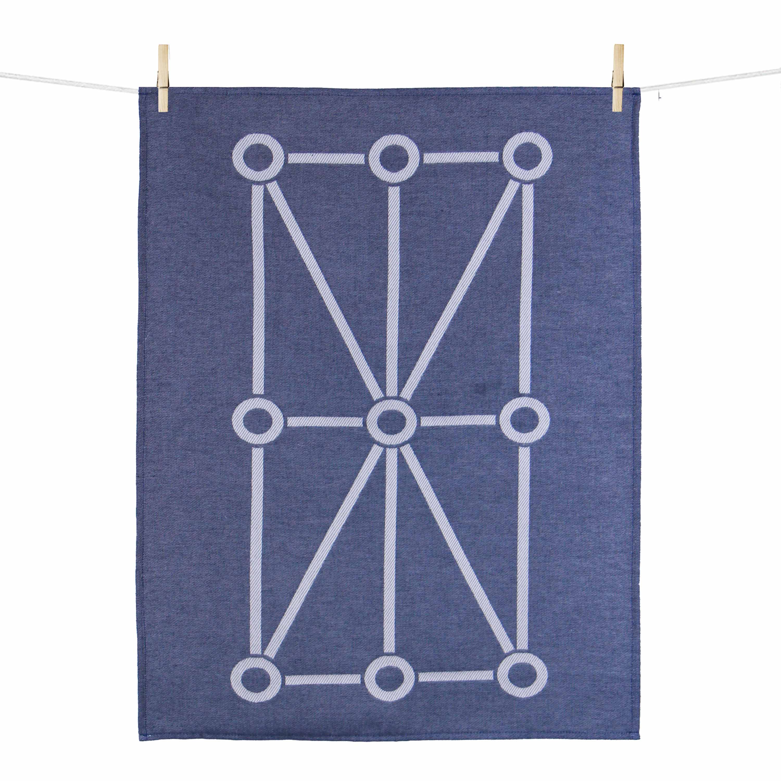 Torchon Navarre, signé matali crasset. Made in France. Collection inédite éditée à l'occasion des 100 ans d'industrialisation de Tissage Moutet.