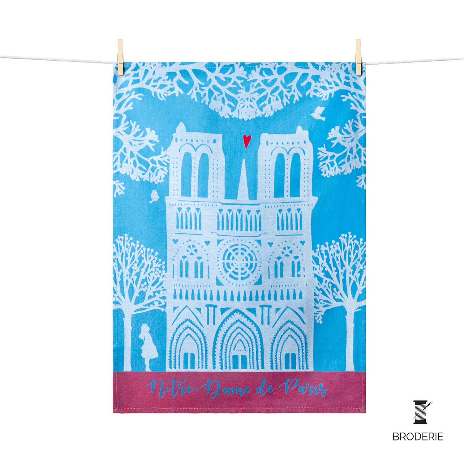 TORCHON NOTRE-DAME DE PARIS