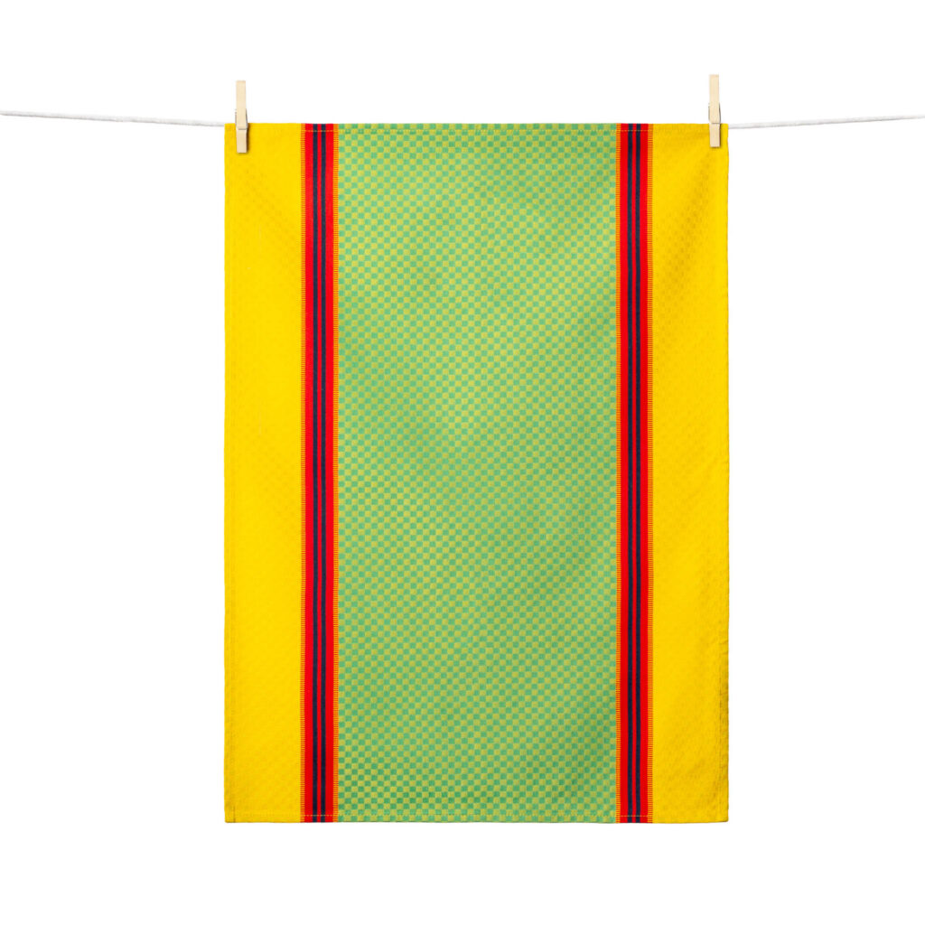 TORCHON CIBOULETTE MENTHE