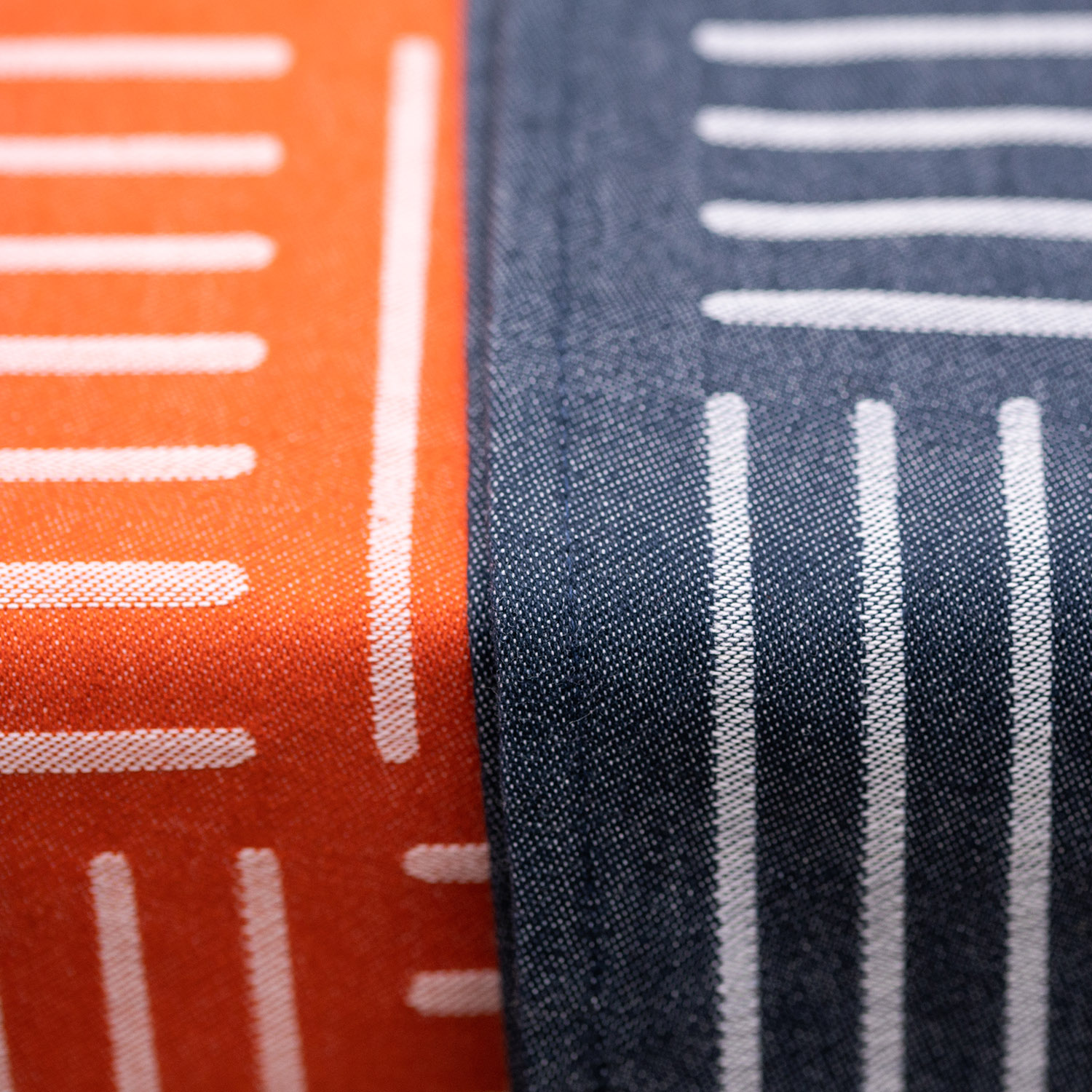 Serviette de table rayure basque linge de table contemporain