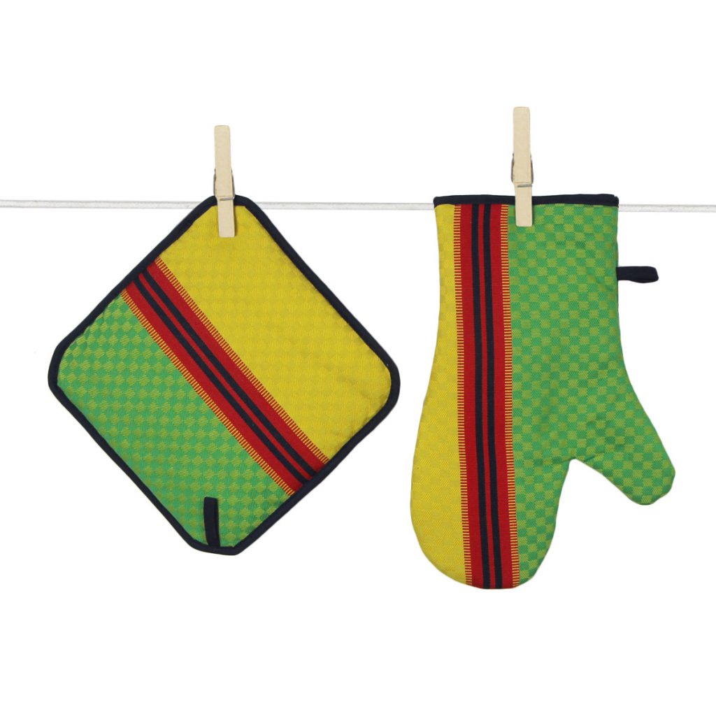 GANT ET MANIQUE CIBOULETTE MENTHE