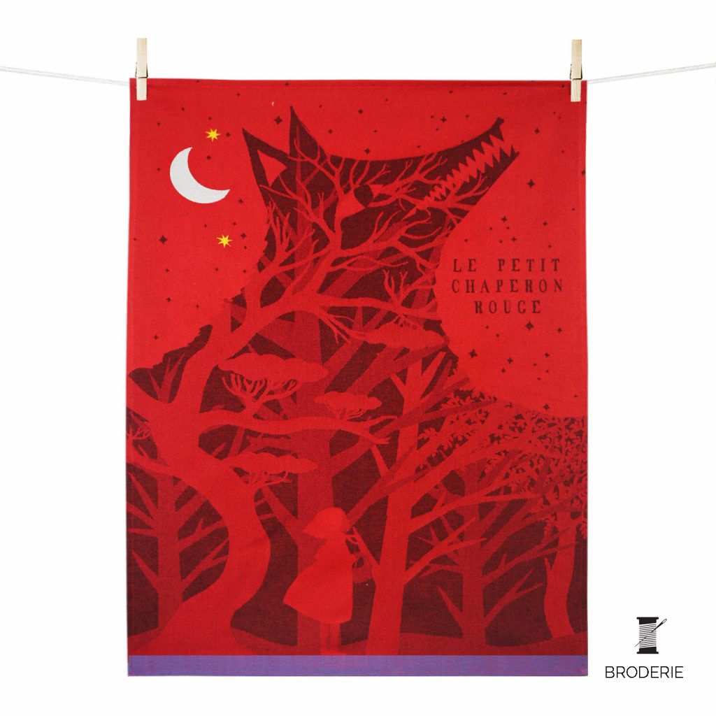 LE PETIT CHAPERON ROUGE TEA TOWEL