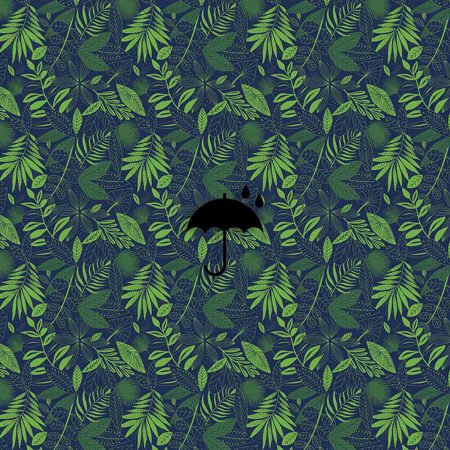 feuillage nappe enduite