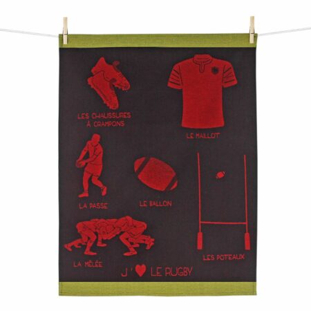 RUGBY TEA TOWEL