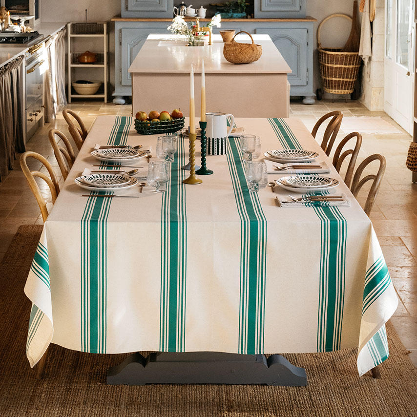 NAPPE SUR MESURE COUTIL VERT – Image 2