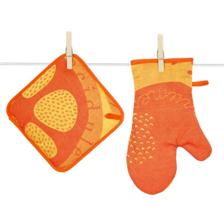 AGRUMES OVEN GLOVE AND POTHOLDER