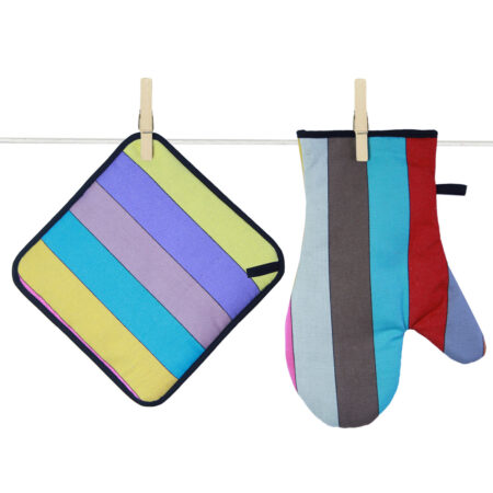 GANT ET MANIQUE ARC-EN-CIEL