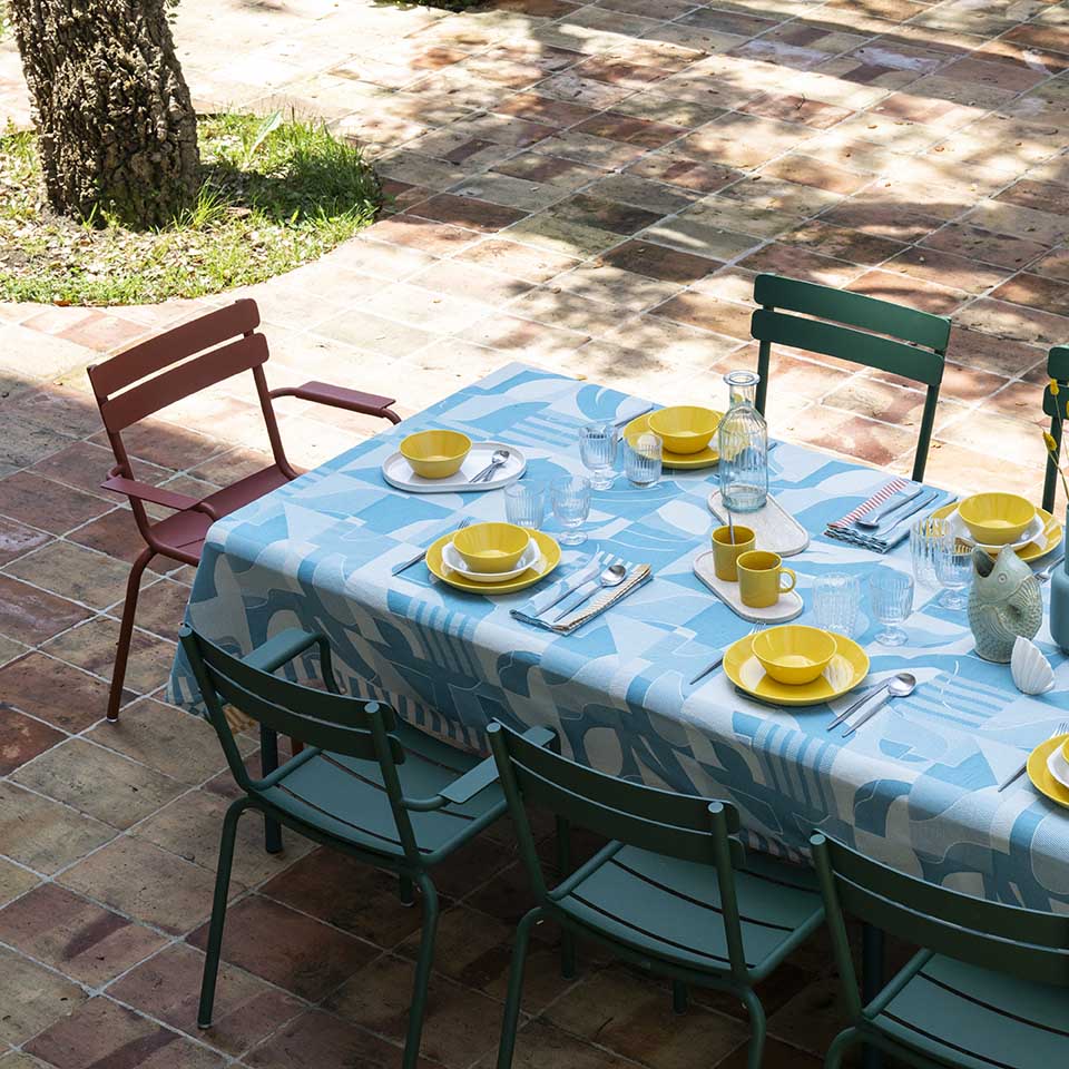 Nappe Cubik art deco landais