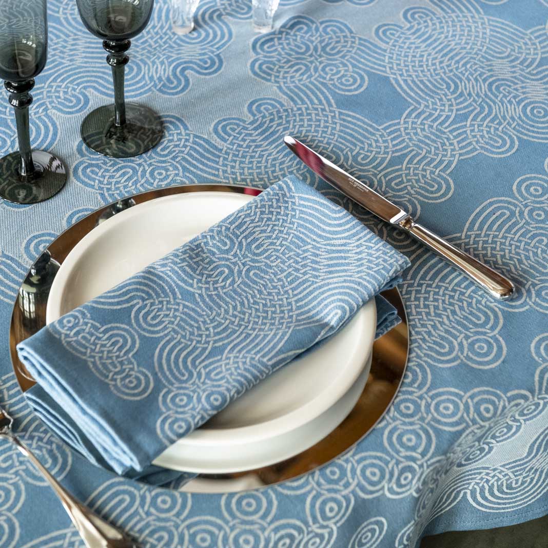 SERVIETTE MÉANDRE CAUCASE – Image 2